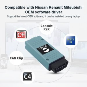 Renault Nissan Mitsubishi VNCI RNM (CAN-FD / DoIP / CLIP / Consult 3 / MUT-3)