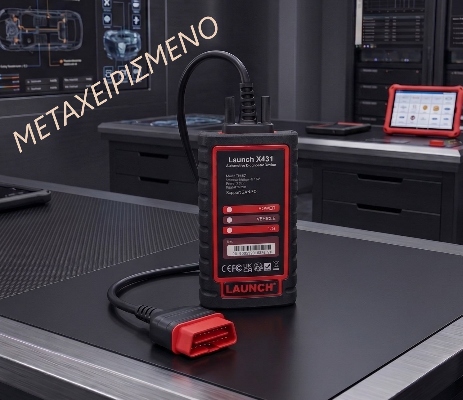 Launch X-431 10" (Ελεγμένο Μεταχειρισμένο) – Πλήρως Ενημερωμένο