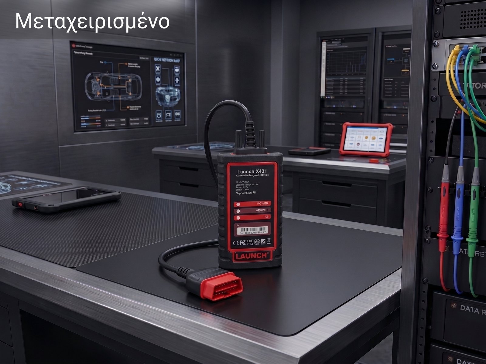 Launch X-431 10" (Ελεγμένο Μεταχειρισμένο) – Πλήρως Ενημερωμένο - Image 2